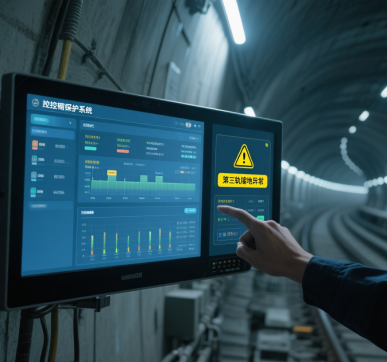 工業(yè)顯示器在地鐵可視化接地系統(tǒng)中的應用